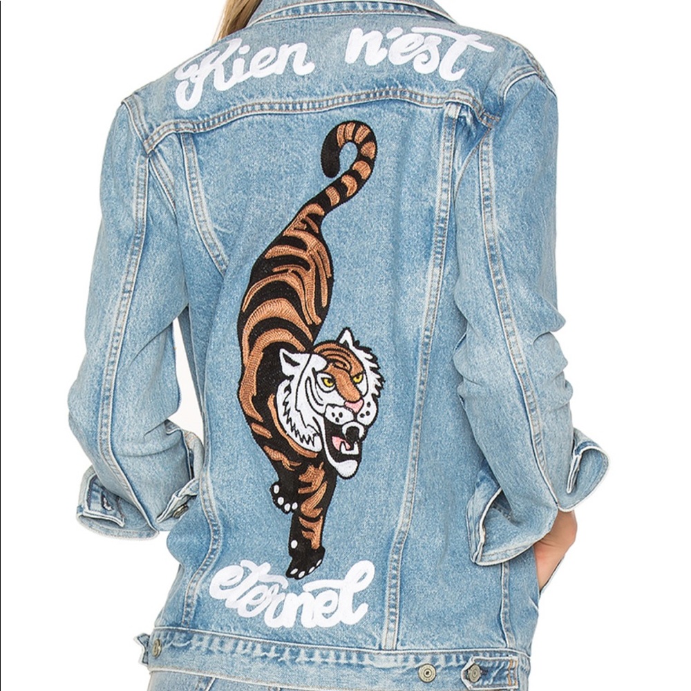 grlfrnd Jean jacket